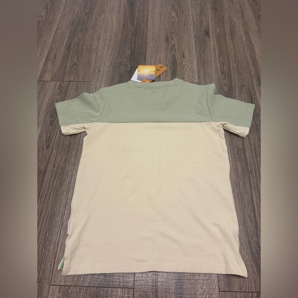 Sovereign Code Boys Color Block T Shirt Beige Size 10/12 NWT - Picture 5 of 6